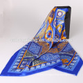 advanced product new design twill silk scarves 90*90cm